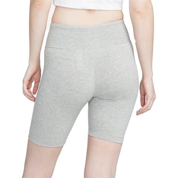 NikeTight Fit Legasee Bike Shorts Grey DB3905-063 Women Size M SMALL NWT - Picture 5 of 5